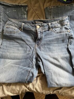 Maurices Light Wash Blue Boot Cut Jeans